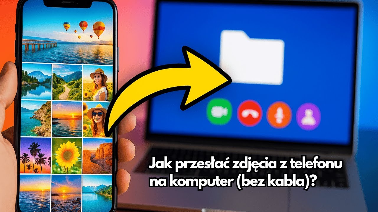 Jak przesłać zdjęcia z telefonu na komputer (bez kabla)?