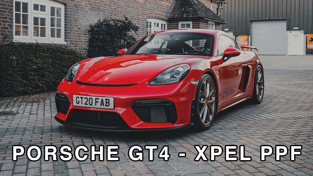 2020 PORSCHE CAYMAN GT4 XPEL PPF