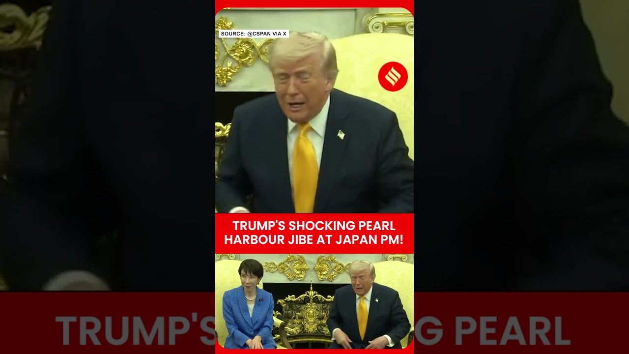 Trump Stuns Japan PM With Shocking Pearl Harbour Remark During Iran War Question