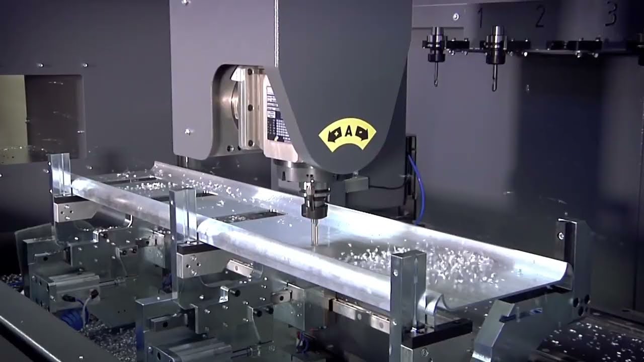 ITALMAC - Ermes - 4-axis CNC for aluminum, steel and pvc profile- UK Dealer - CIBOR W. M. Ltd.