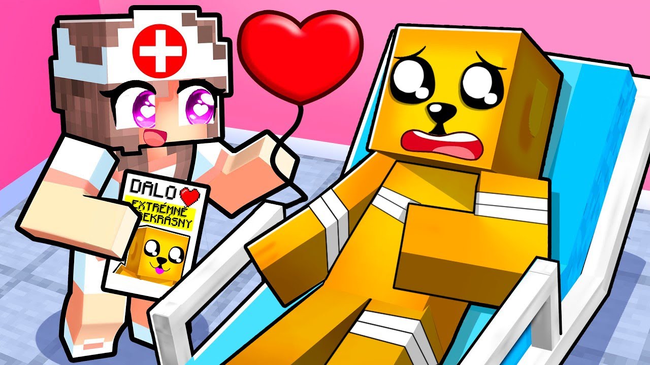 ZAMILOVALA se do mě ZDRAVOTN&Iacute; SESTŘIČKA v Minecraftu...😳🥰