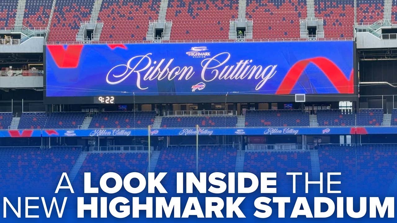 Экскурсия по Highmark Stadium, новому дому Buffalo Bills