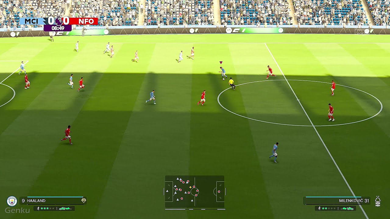 FC 26 - Man City VS Nottingham Forest - Premier League - Gameplay (PS4 HD) [4K60FPS]