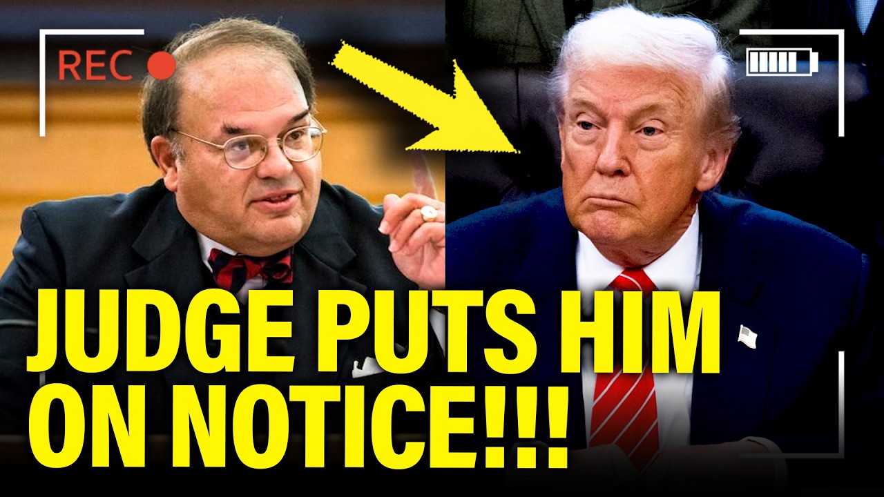 Federal Judge CORNERS Trump in EXPLOSIVE SHOWDOWN