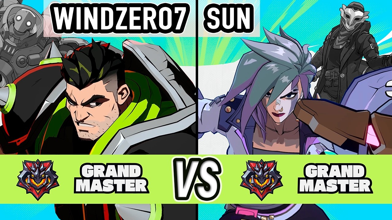 2XKO ▰ Windzero7 (Darius / Blitzcrank) vs Sun (Vi / Ekko) ▰ High Level Gameplay