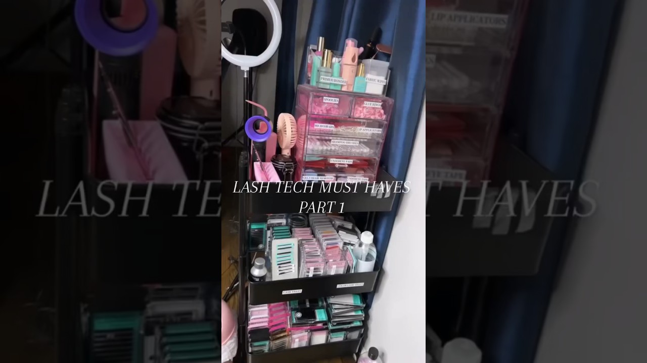 Lash tech must haves part 1 #lashtechmusthaves #lashtech #beginnerlashtech #beauty