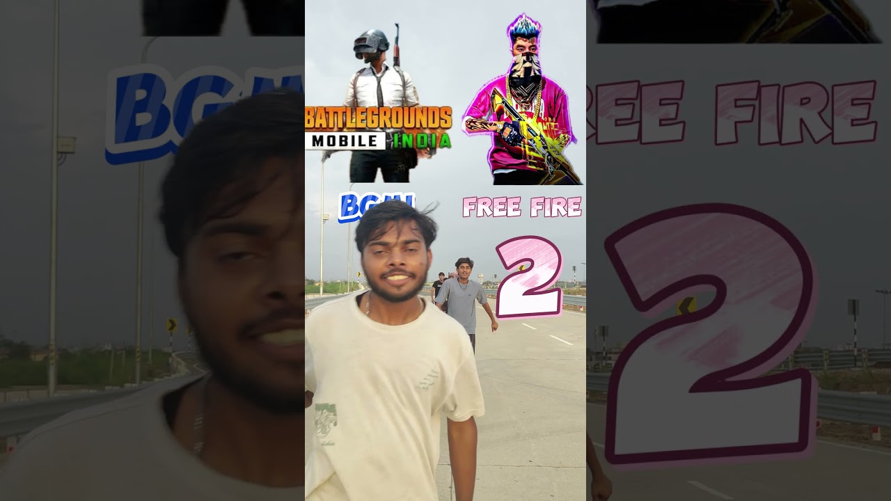 Free Fire VS BGMI (PUBG) 🔥