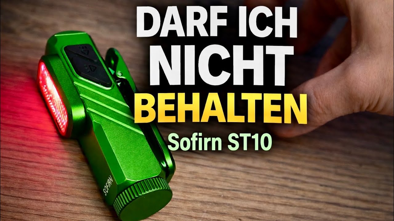 Sofirn ST10 – diese kleine Lampe hat mich überrascht 🔦