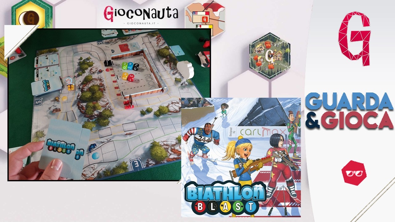 BIATHLON BLAST - Tutorial e commento - Il gioco da tavolo del Biathlon - Guarda&Gioca 50