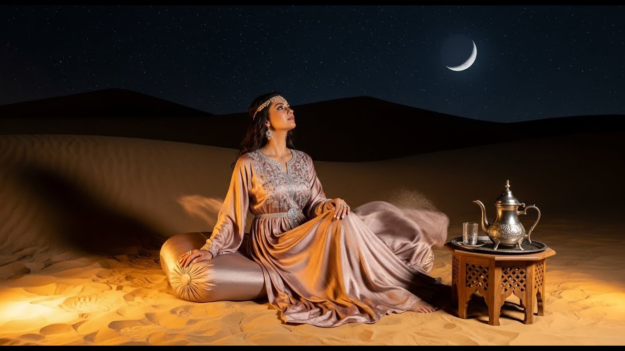 Arabic Lounge Music 🌅 Soft Golden Desert Relax Vibes