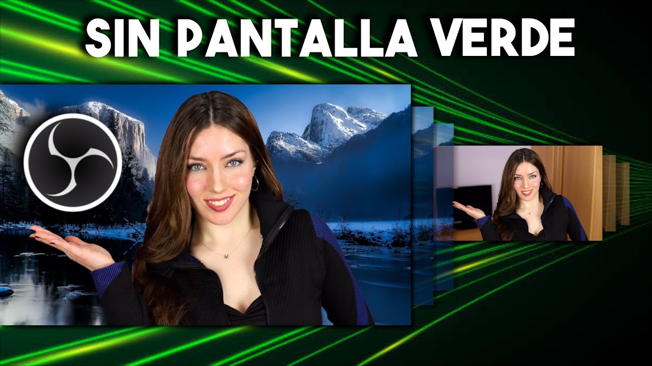 OBS Eliminar Tu Fondo Sin una Pantalla Verde | C&oacute;mo Eliminar el Fondo (Sin Chroma) con OBS Studio