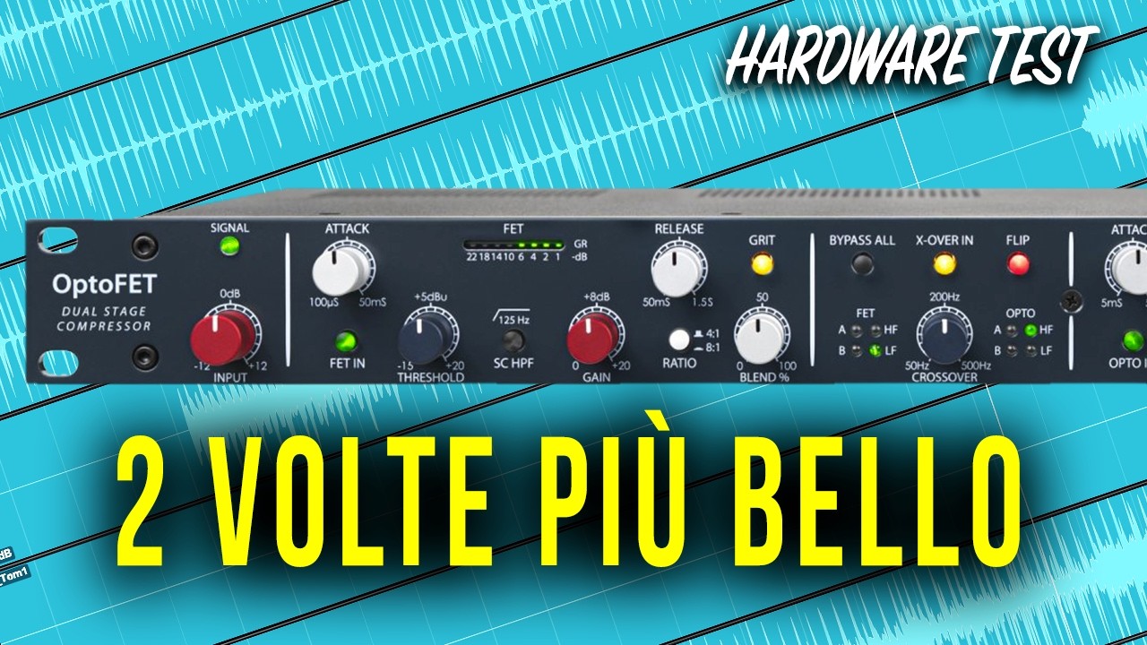 Rupert Neve Designs OptoFET, il nuovo doppio compressore ottico e fet per la voce - Hardware Test