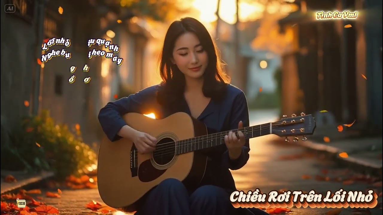 Chiều Rơi Trên Lối Nhỏ | Nhạc Trữ Tình Acoustic Guitar Hay Nhất 2025 – Tình Ca VML (Music Video)