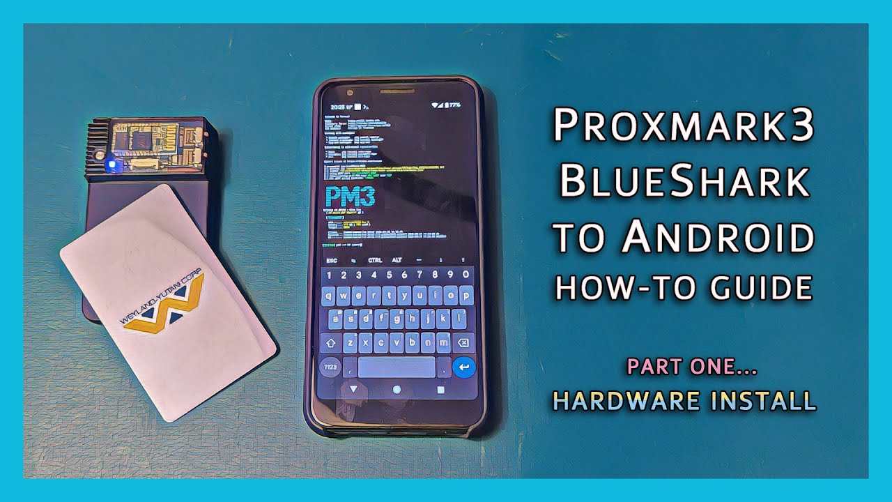 Proxmark3 Blueshark-to-Android How-To-Guide, part 1: Hardware Install