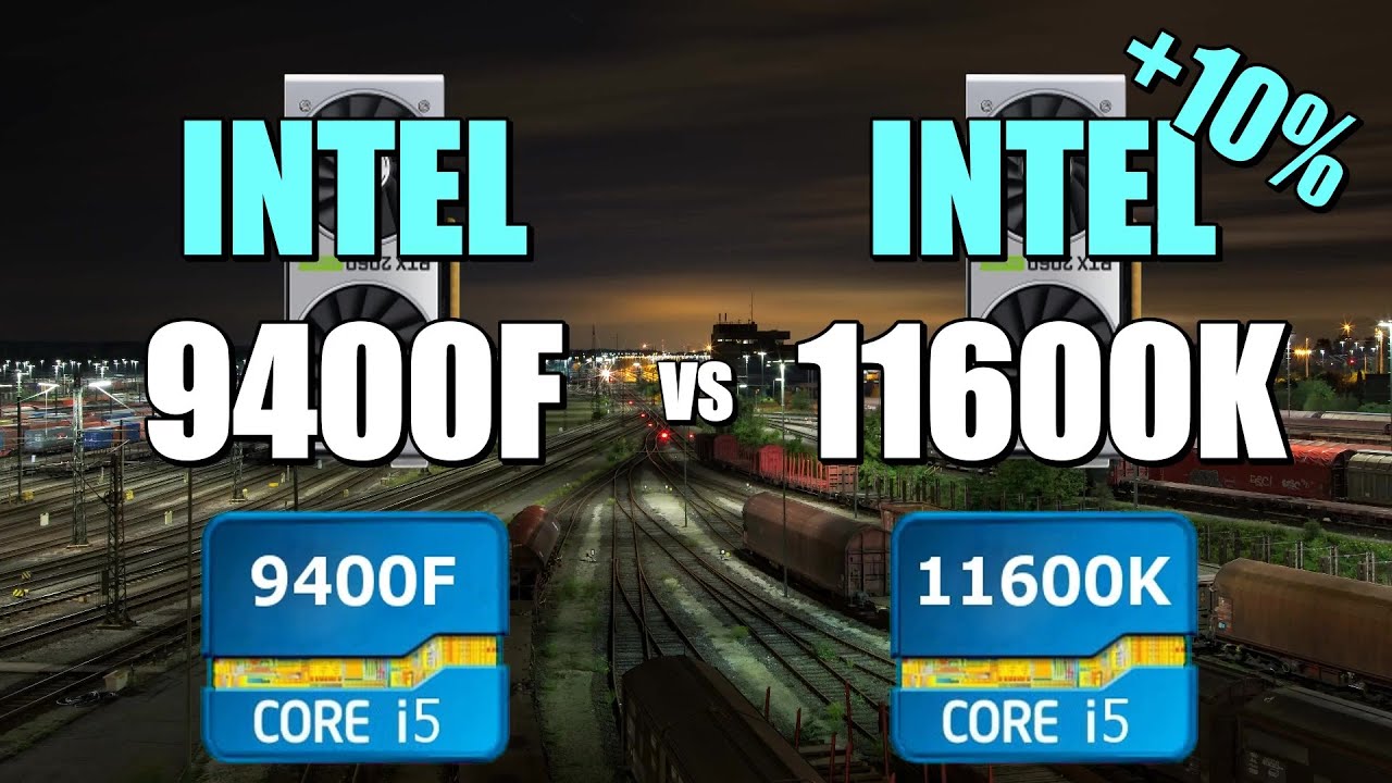 9400F vs 11600K - 2060S 💥 CSGO 💥 Fortnite 💥 PUBG 💥 GTAV 💥 Overwatch.