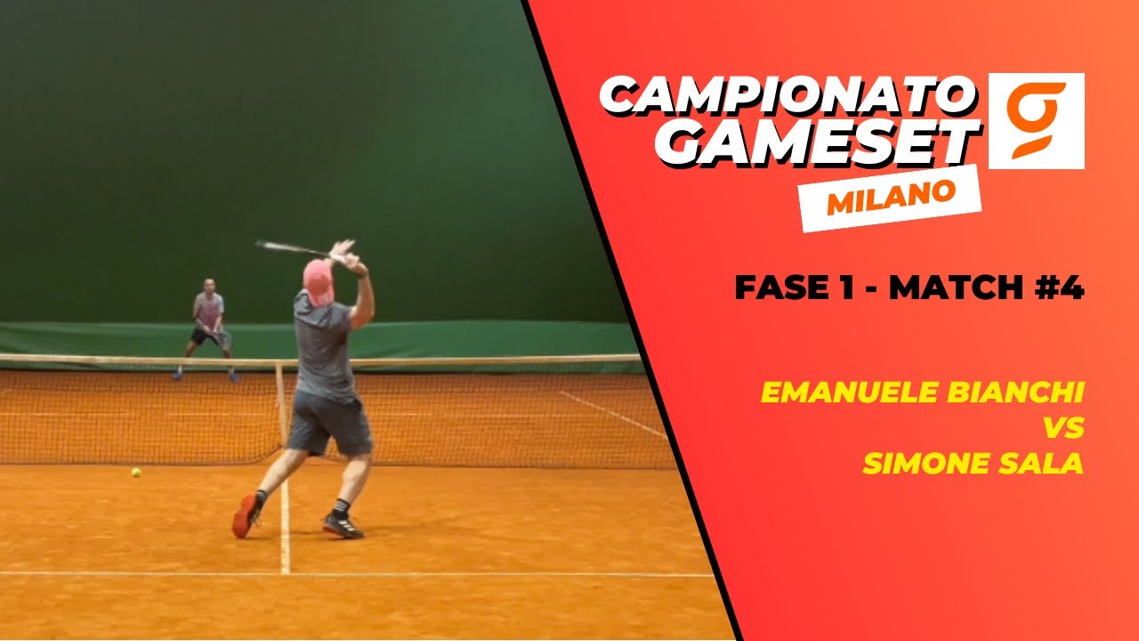 QUARTA VITTORIA a MILANO! Campionato GameSet - Tennis Highlights