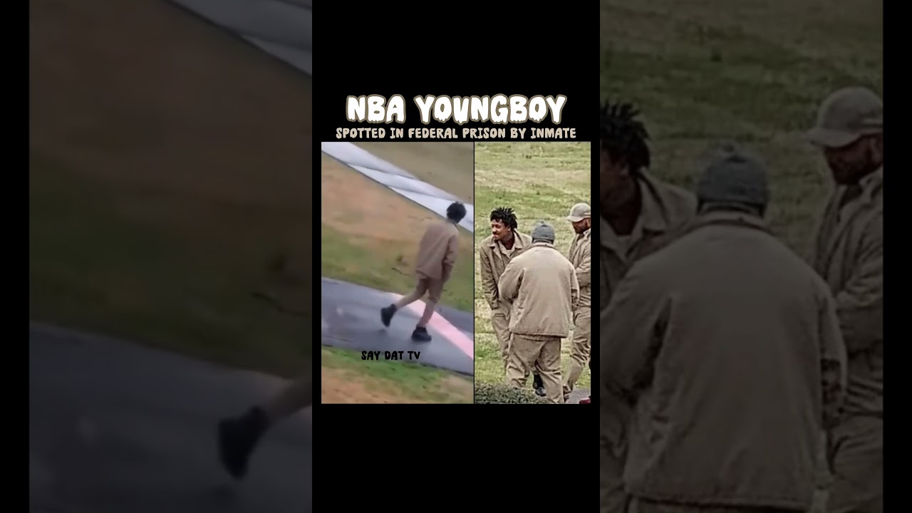 Nba Youngboy Footage From Federal Prison.