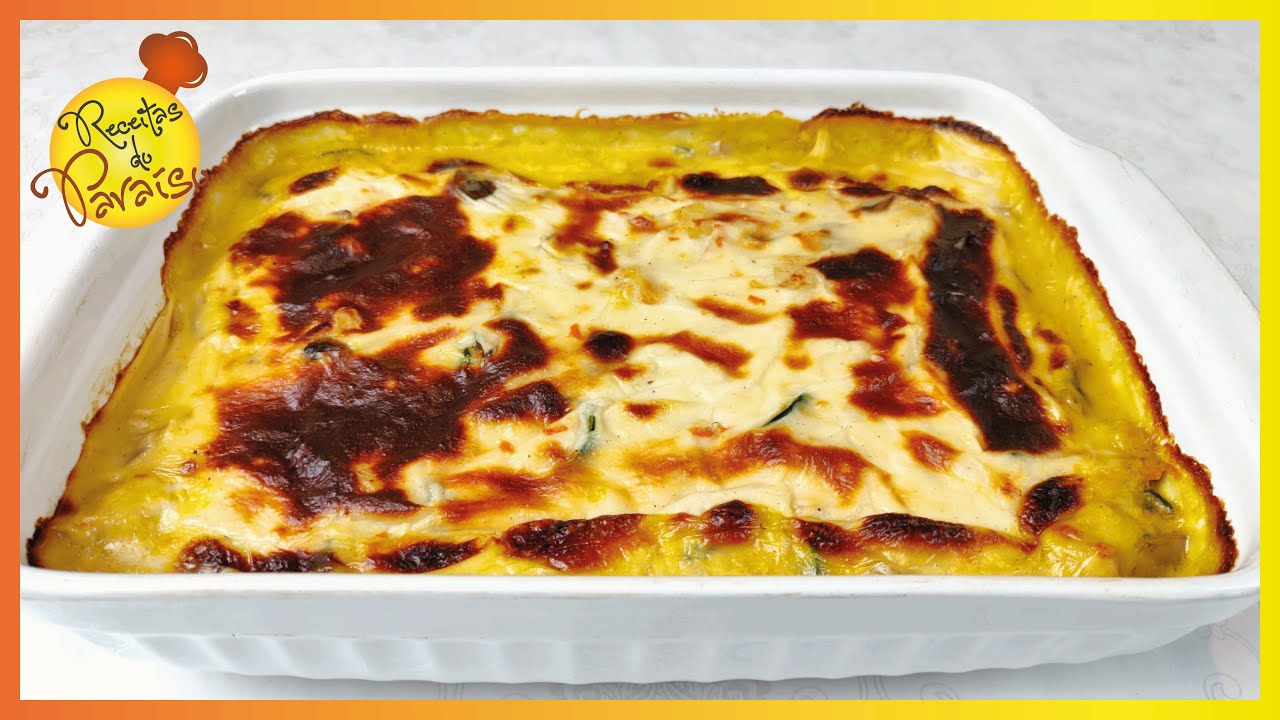 PESCADA GRATINADA NO FORNO COM LEGUMES (receita fácil de fazer e saudável) | 🍎  Receitas do Paraíso