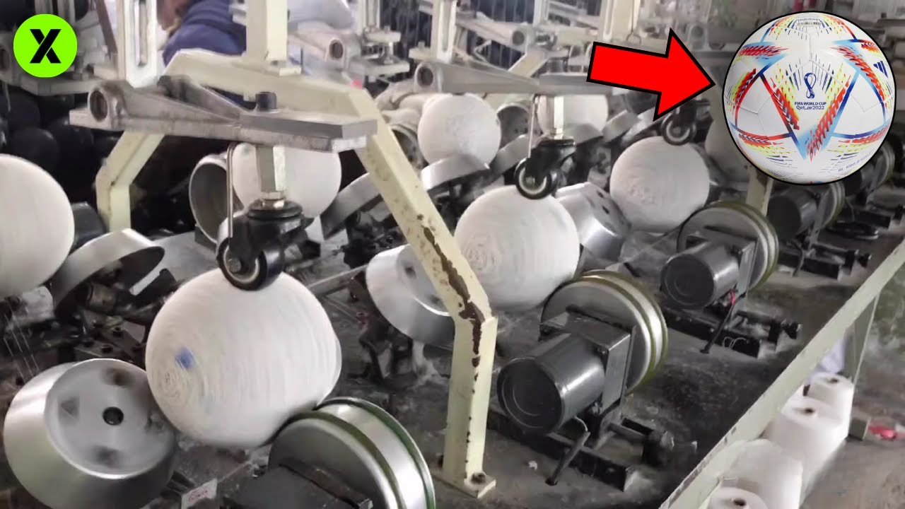 CÓMO se HACE un Balón de Fútbol PROFESIONAL⚽️ | El SECRETO de ADIDAS