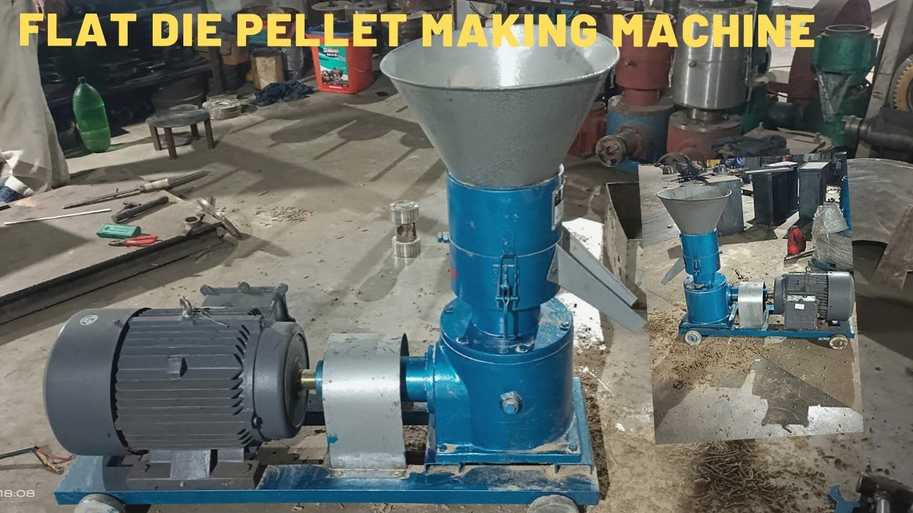 pellet machine || Flat die pellet machine || feed pellet making machine || biomass pellet machine