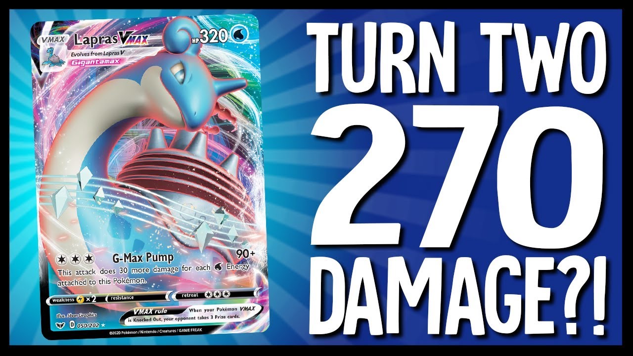 **INSANE** This Lapras VMAX / Electrode GX Deck Actually Works?!