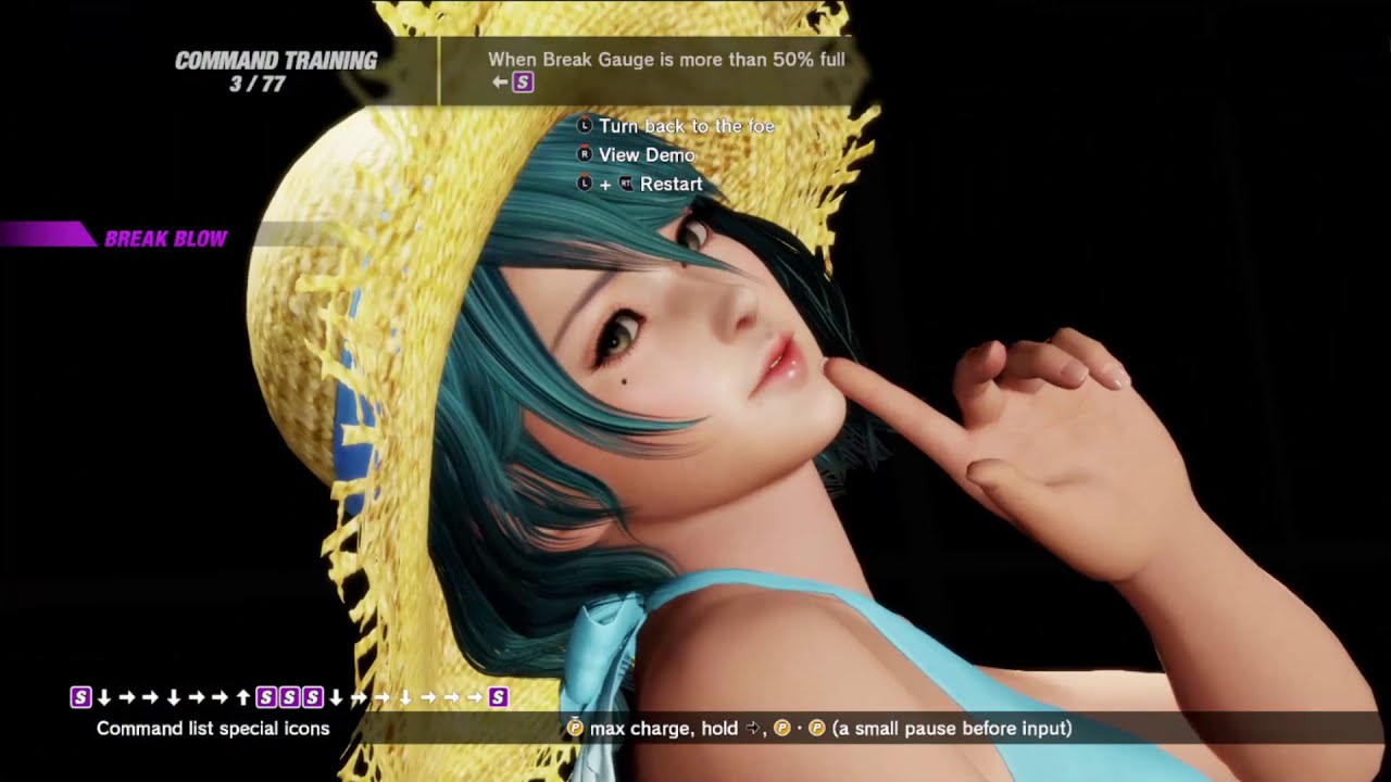 Dead or Alive 6 Tamaki DLC Gameplay