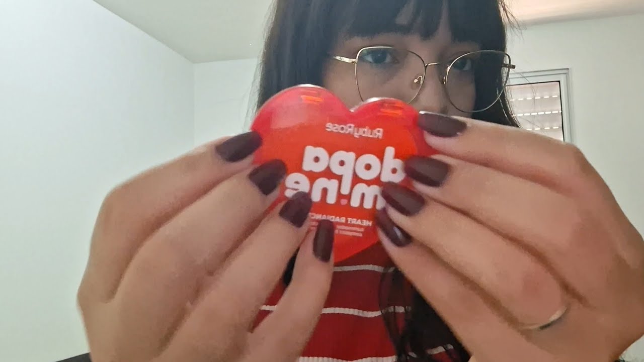 Arco-íris do ASMR: objetos vermelhos ❤️