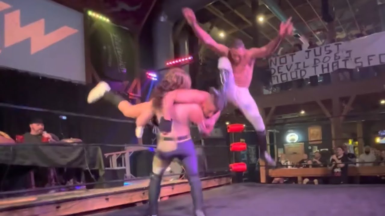 Eric Eznite & Garrote VS Shain Boucher & Malik Champion | SCW PRO | 4/22/23 | PART 2 #wweid #wwe 