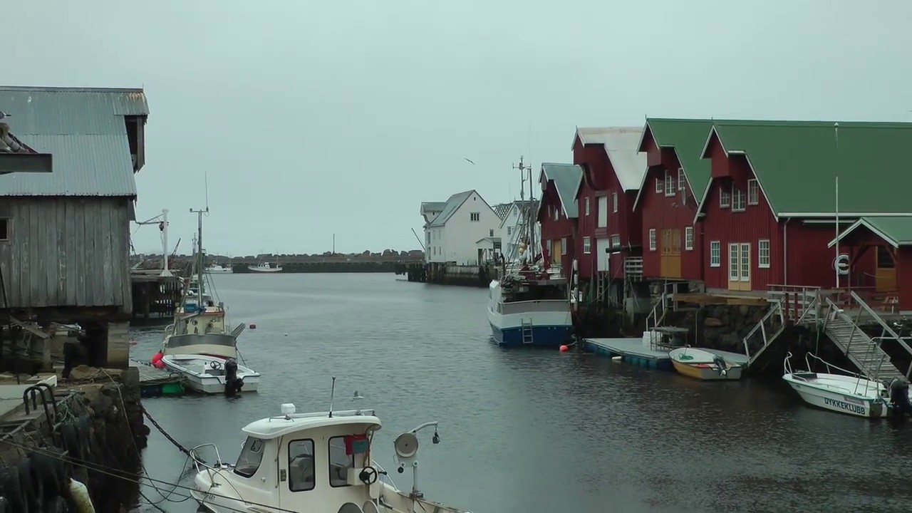 Fischerdorf Bud am Atlantik in Norwegen