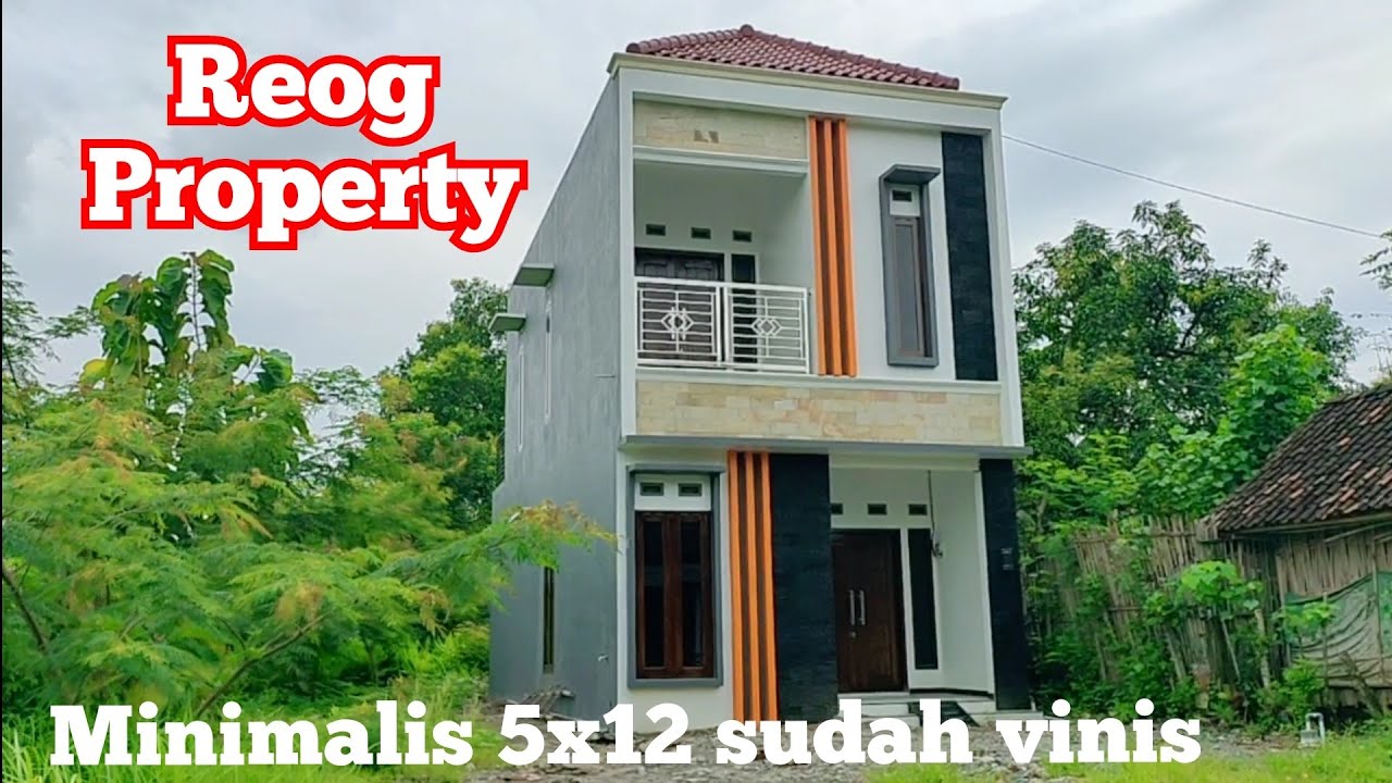 Rumah minimalis modern 5x12 Lantei 2 sudah launching