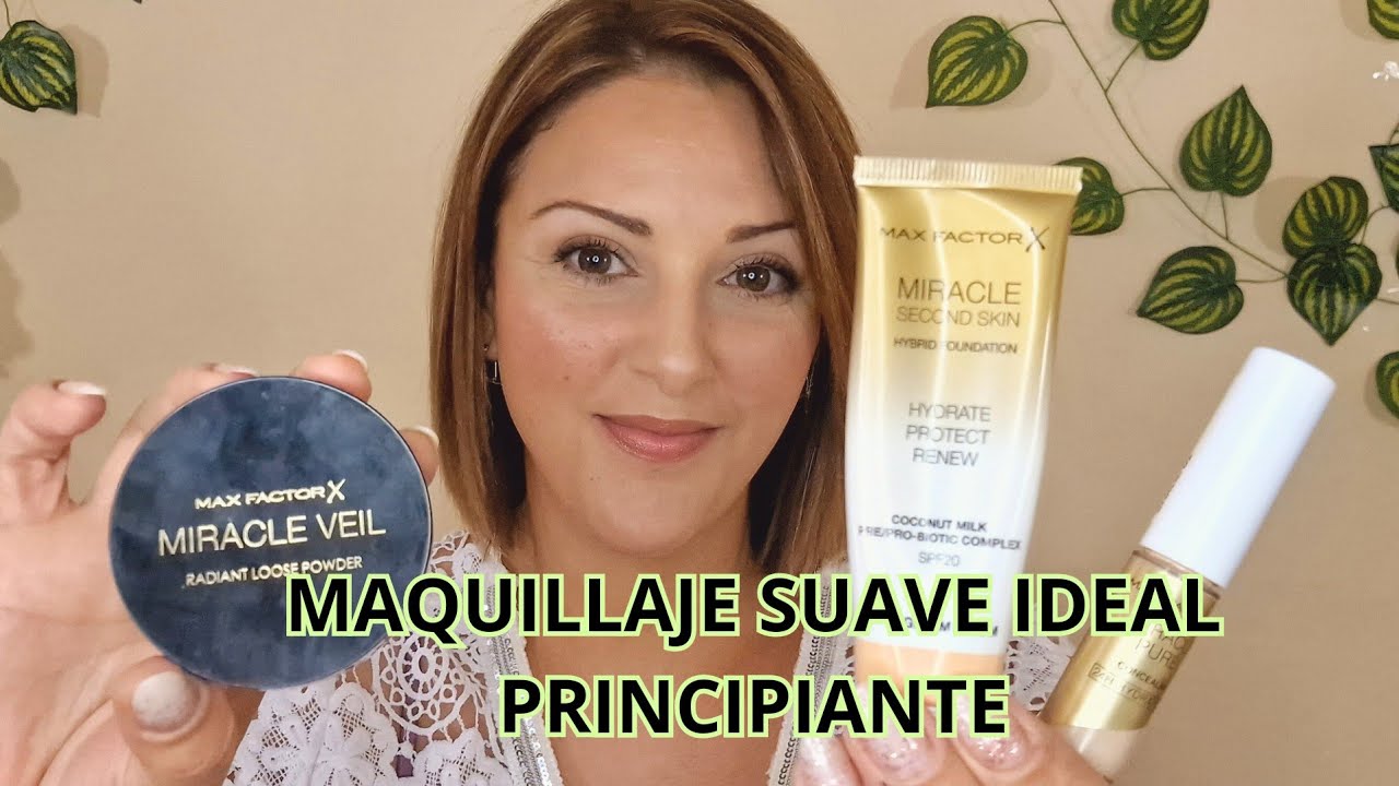 😍MAQUILLAJE SENCILLO para PIEL SECA y/o MADURA. 👉Paso a paso.