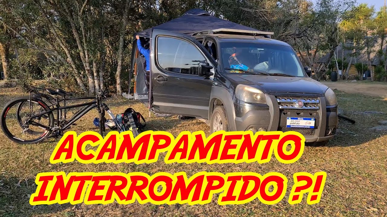 ACAMPAMENTO INTERROMPIDO?! Recanto Saltinho em Tijucas do Sul.