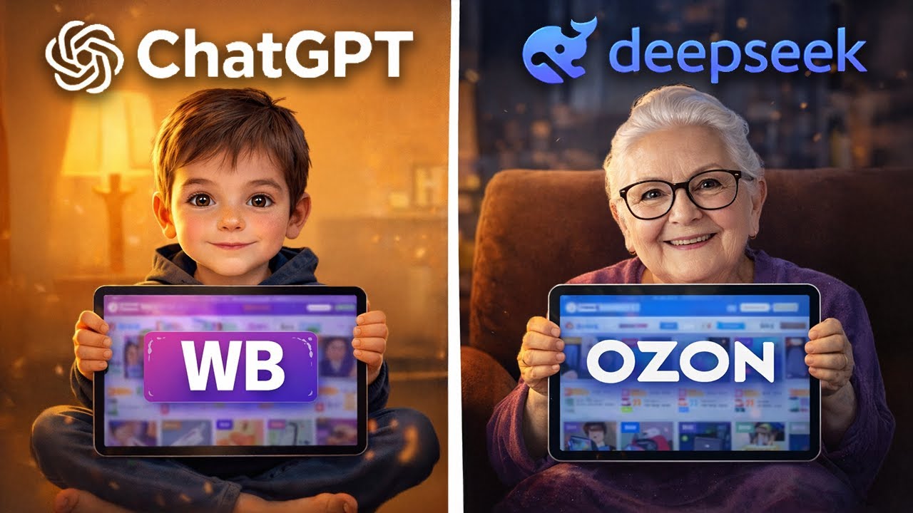 ChatGPT против Deepseek: ИИ создают маркетплейс с нуля! ( WB / OZON )