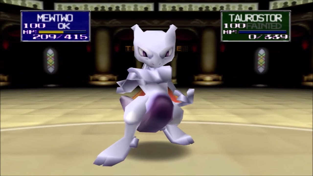 Mewtwo Gameplay - Prime Cup Master Ball (Round 2) - Pokemon Stadium