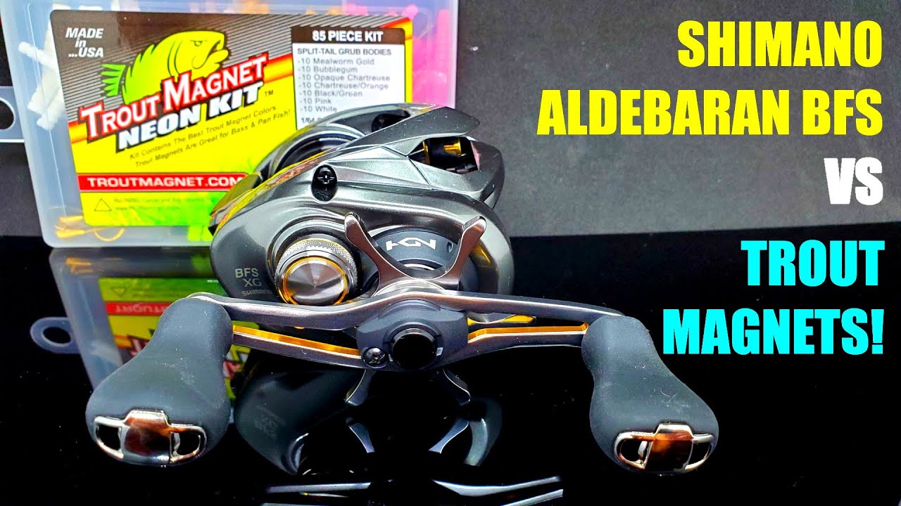 SHIMANO ALDEBARAN BFS ПРОТИВ TROUT MAGNET!!! Alphas Air TW справились... сможет ли Aldebaran?