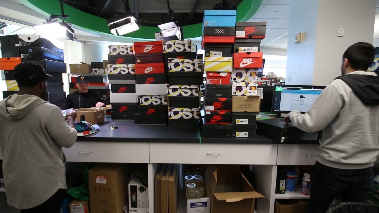 Behind the Scenes of StockX + Catching Fakes +They got cookies!