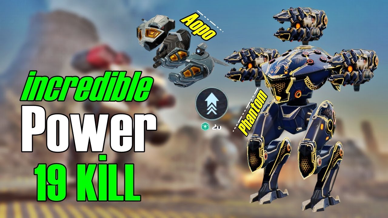 UE Phantom / 3x Scourge / 19 KILL War Robots