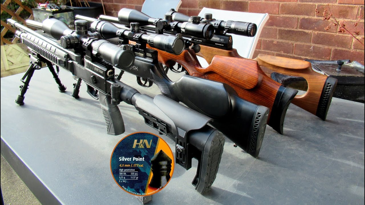 H&N Silver Point  .177 through 4 PCPs and a gas ram (Part One)