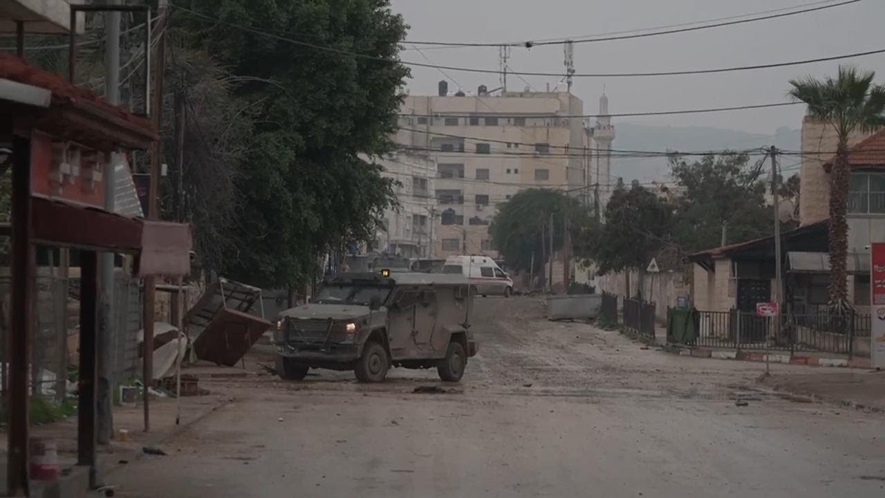 Sound of gunfire rings out in Jenin, West Bank as Israeli military operation ongoing