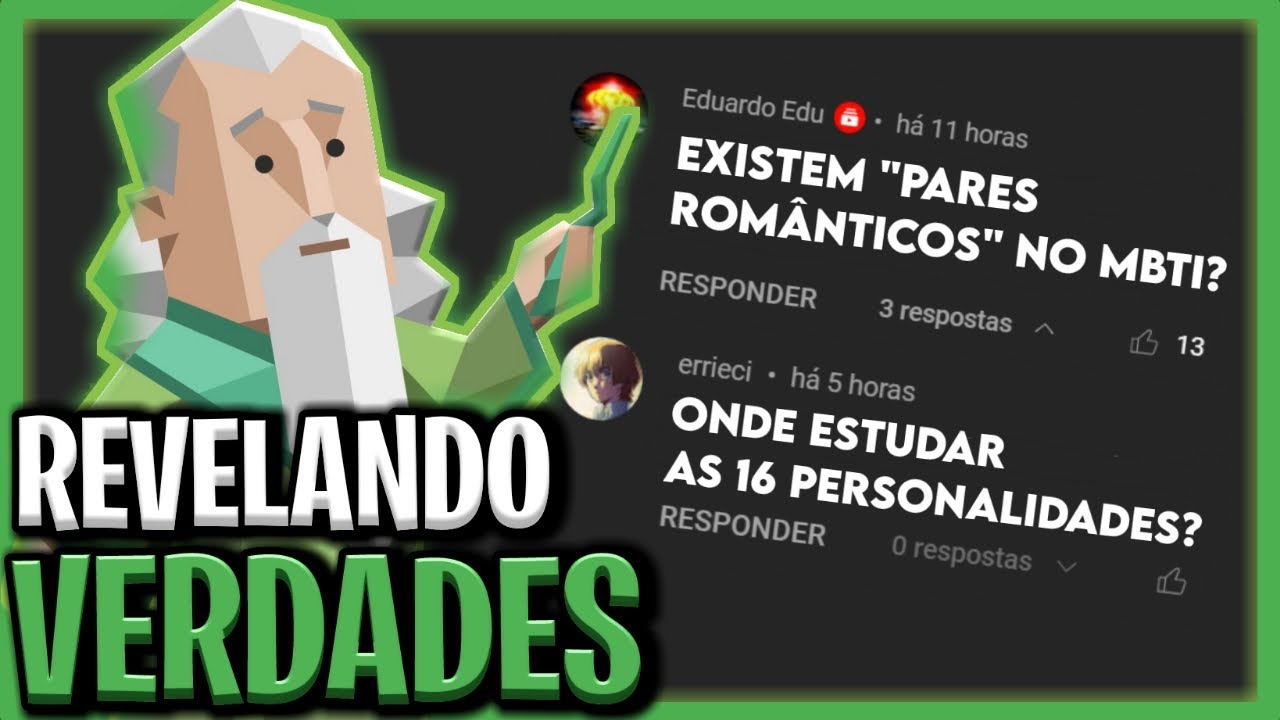 NINGUÉM ENTENDE AS 16 PERSONALIDADES...
