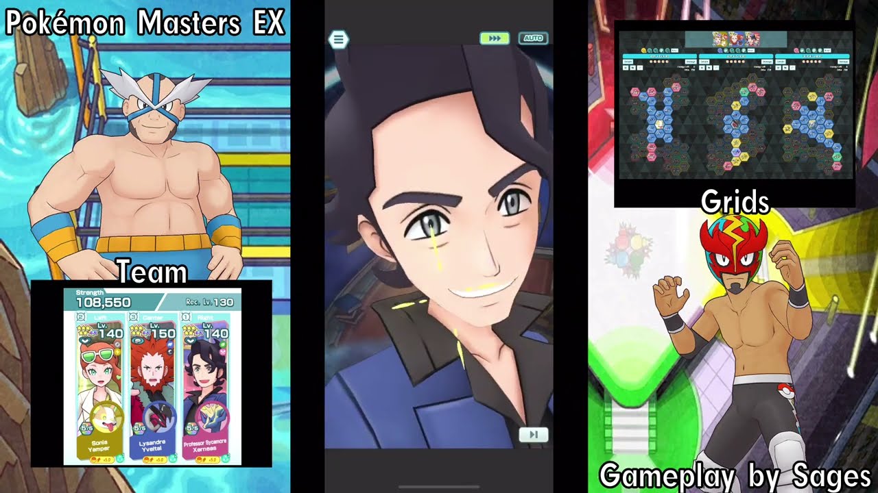 Pokemon Masters EX - Extreme Battle Event - Take on Serena! Part 2 featuring Lysandre EX with Sonia