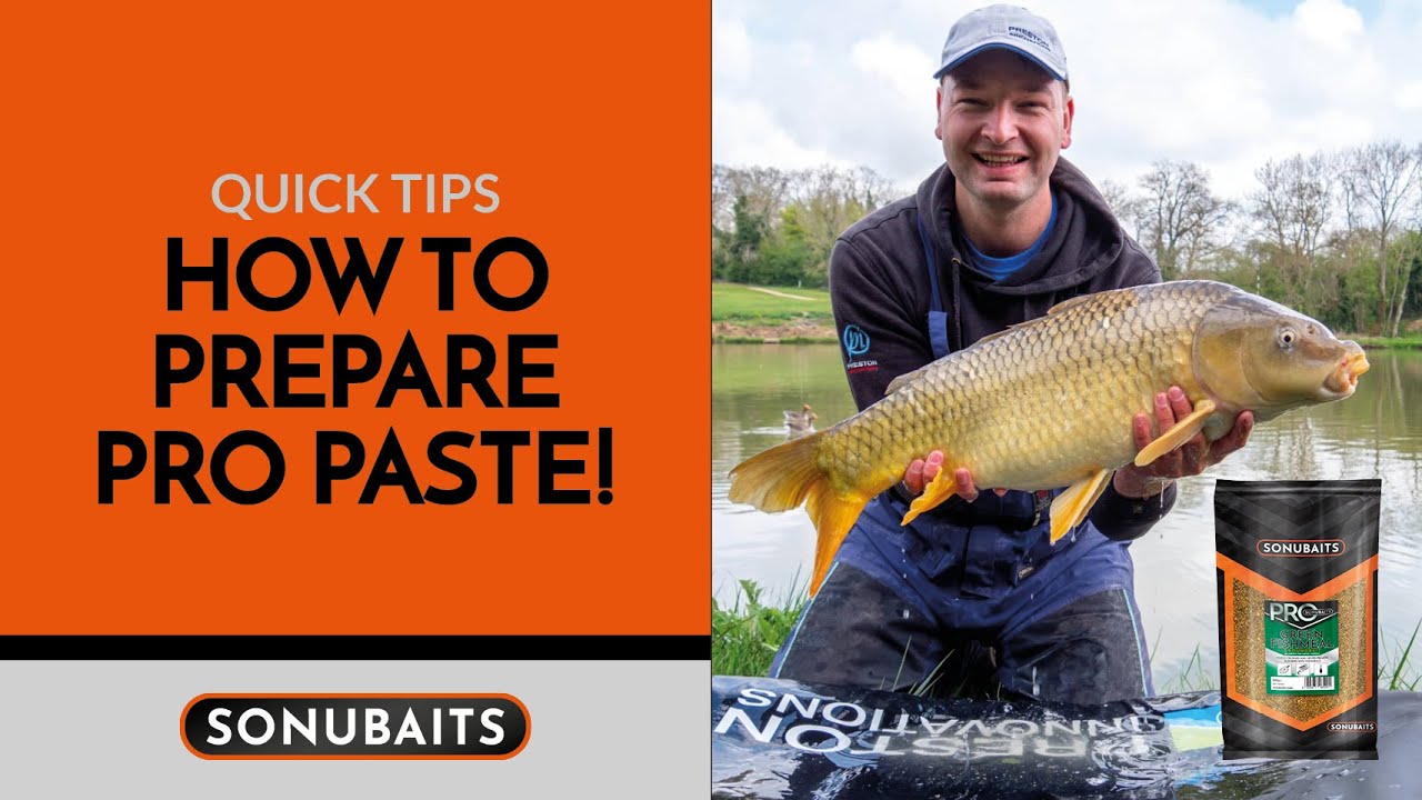 QUICK TIPS | Preparing paste from your favourite groundbaits