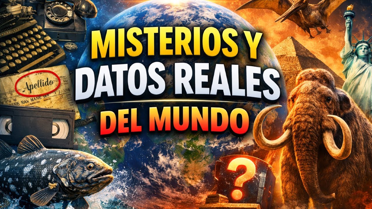 MISTERIOS y DATOS REALES del MUNDO que CASI NADIE CONOCE! 😱✅