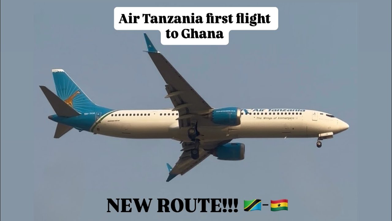 Air Tanzania has started flights to Ghana!!