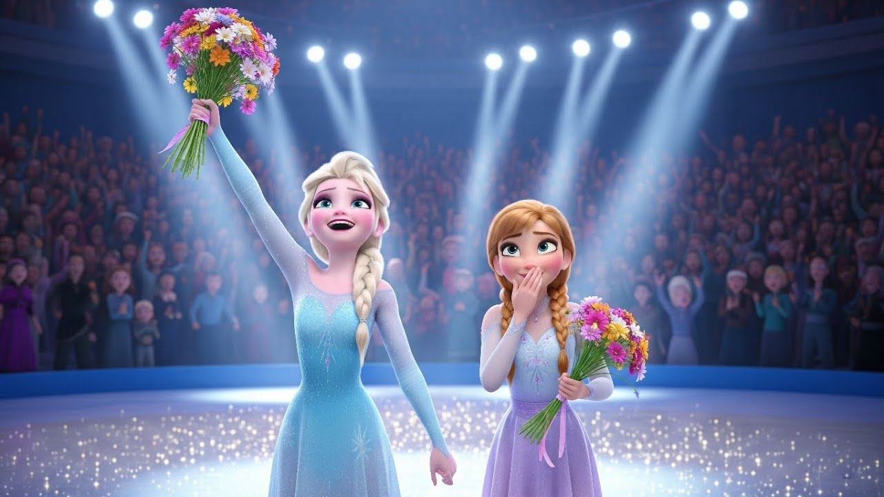 ❄️Frozen Sisters⛸✨Elsa & Anna&rsquo;s Magical Ice Skating Adventure! ⛸