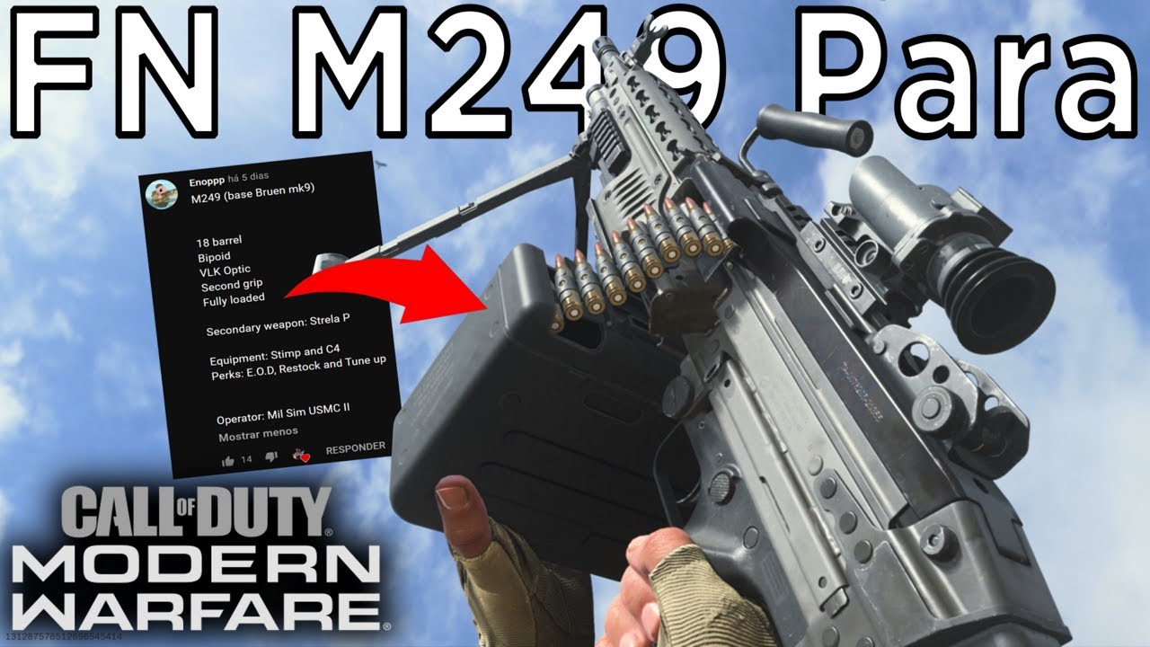 FN M249 Para (Bruen Mk9) Gameplay - Call of Duty Modern Warfare (PS5)