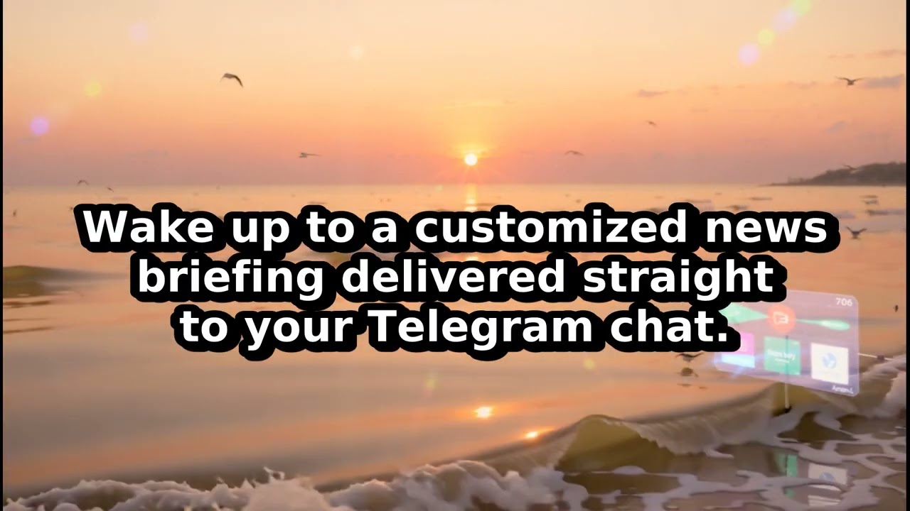 Start Your Day with a Personalized News Briefing Bot