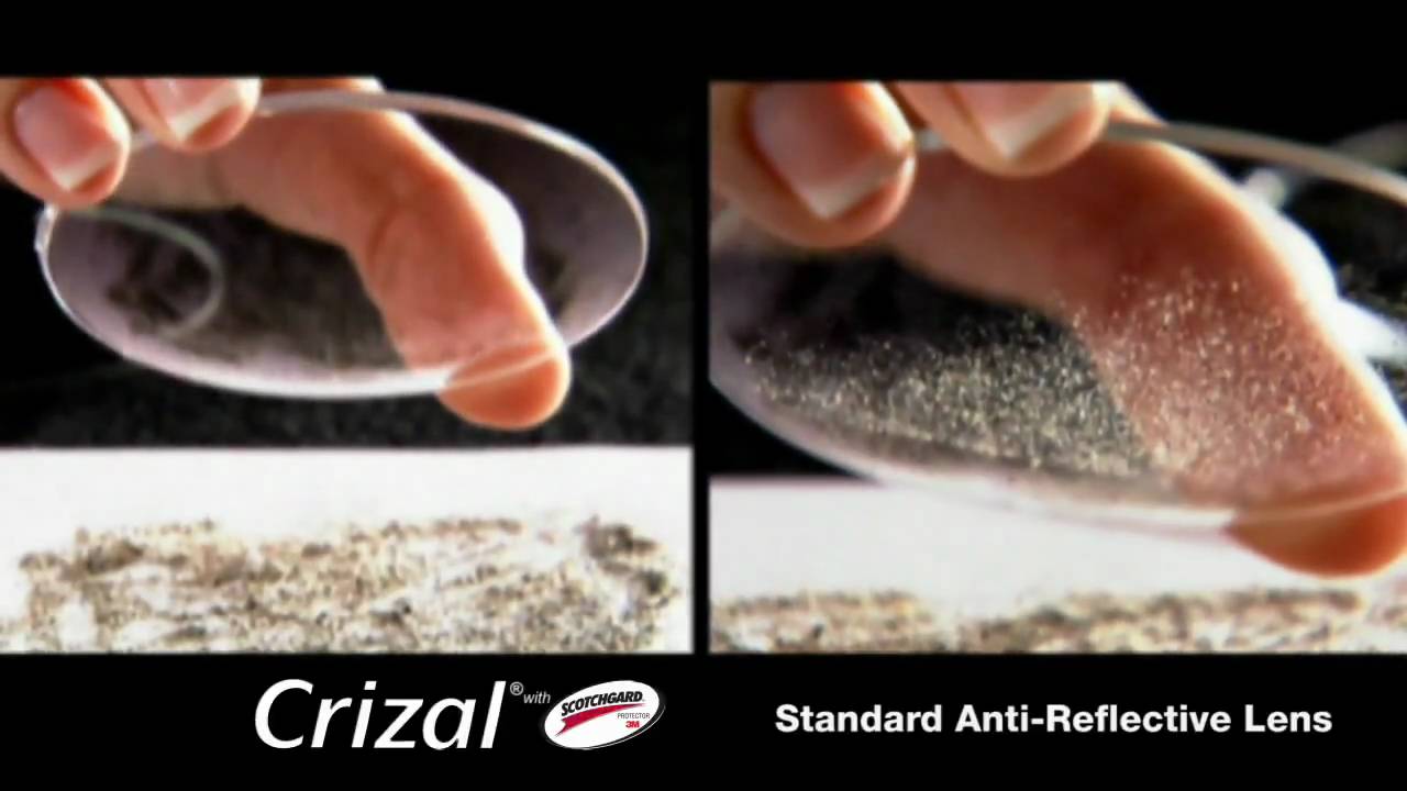 Crizal with Scotchgard Protector Demos