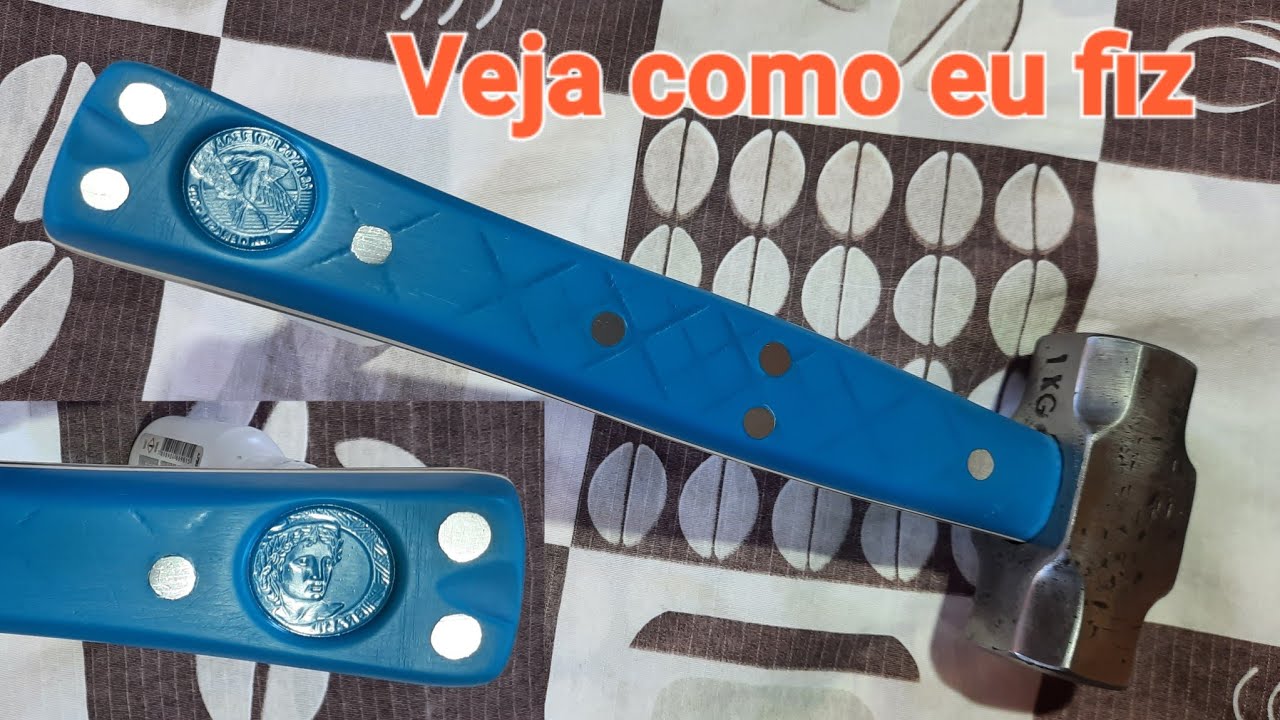 Marreta do cabo de 1 Real feito de PVC