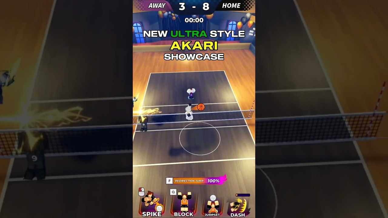 AKARI SHOWCASE | Volleyball Legends🔥 
